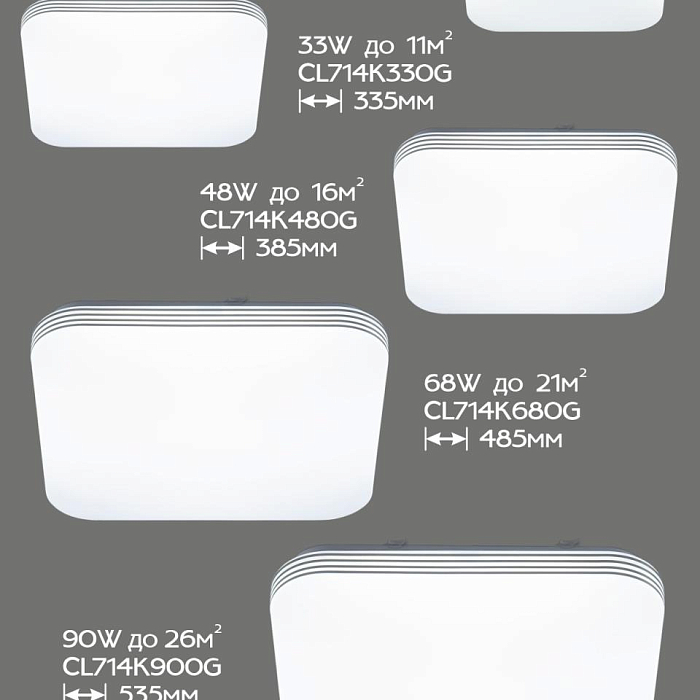 Люстра Citilux CL714K480G