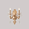 Crystal Lux ELIZABETH AP2 BRASS